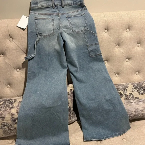 Love Denim Flare Jeans in Light Blue - Picture 9 of 10